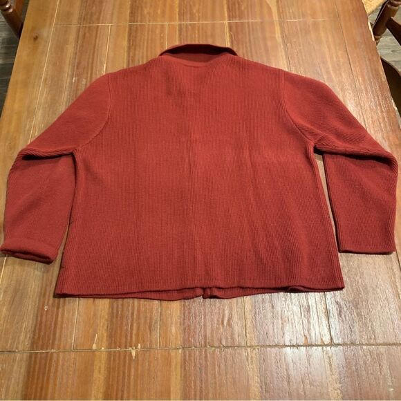 Crystal Kobe Women’s Floral Embroidered Cardigan Sweater Fall Large - Picture 2 of 10